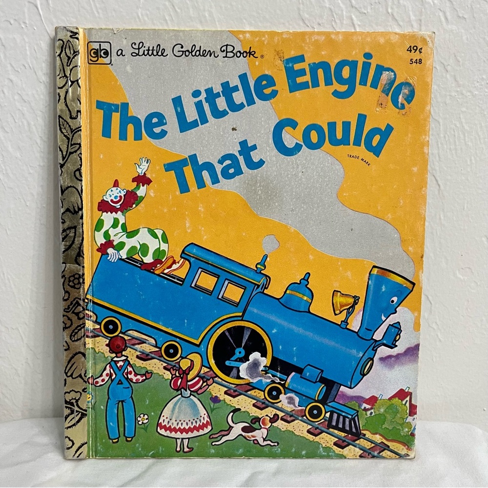 Vintage The Little Engine That Could 1975 A Little Golden Book Disney